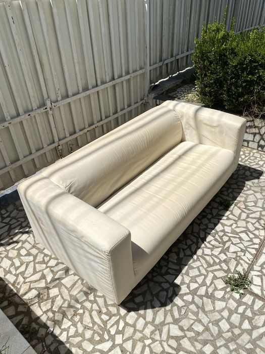 Sofá 3 Lugares - IKEA KLIPPAN com Capa Azul