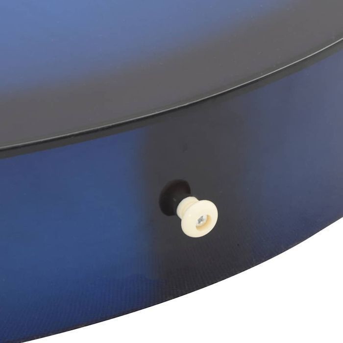 Gitara 12-Cz. Zestaw Z Gitarą Westernową, 6 Strun, Equalizer Niebieska