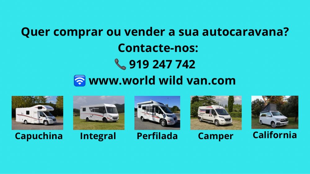 Fiat Euramobil Capuchina XXL - 6 lugares