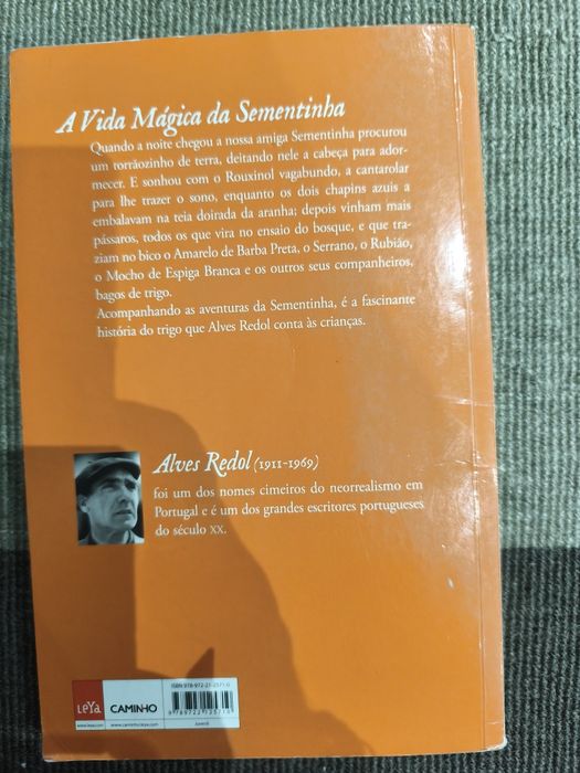 PNL Livro A Vida Mágica da Sementinha de Alves Redol.