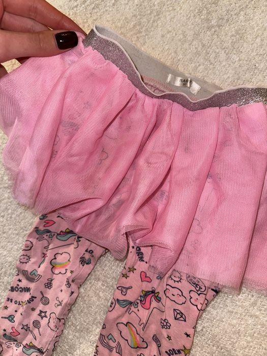 Spódniczki leginsy z tiulem