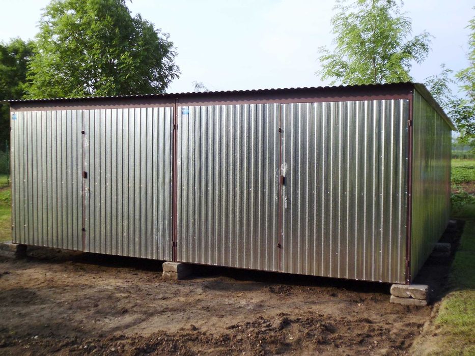 Garaż Blaszany 6x6