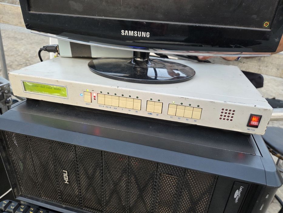 Vídeo led P31 c/ Controlador + 2 flait-cases   12 mts