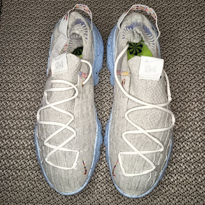 Топові чоловічі кросівки Nike Space Hippie 04 Grey CZ6398-102