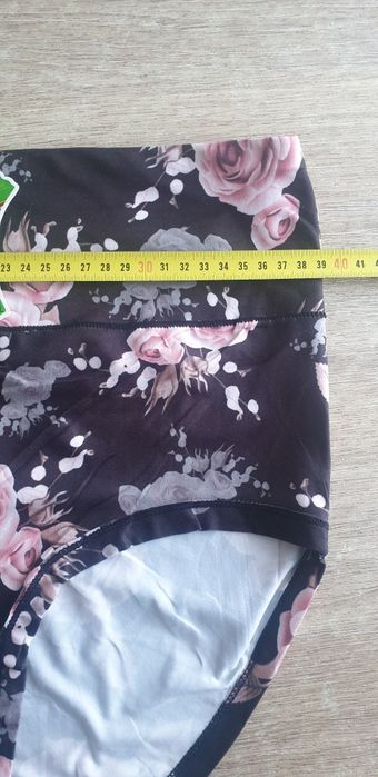4×Damskie majtki figi z wysokim stanem 3/4XL bambusowe