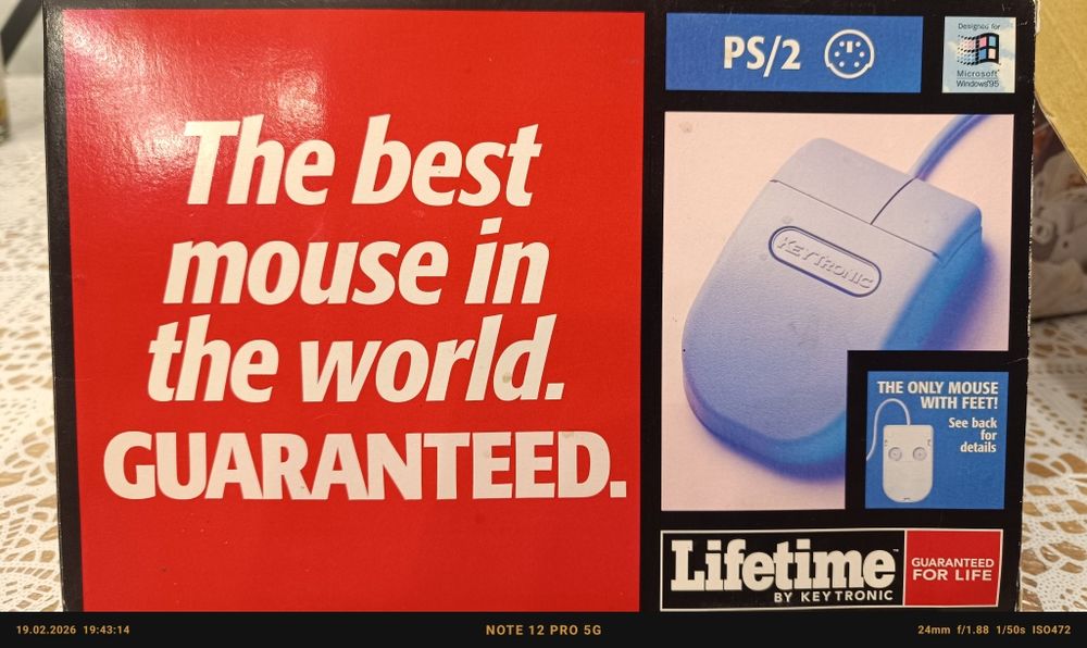 myszka pc retro lata 90'?