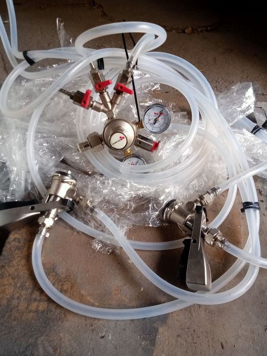 Охладитель пивной, комплект для разлива пива