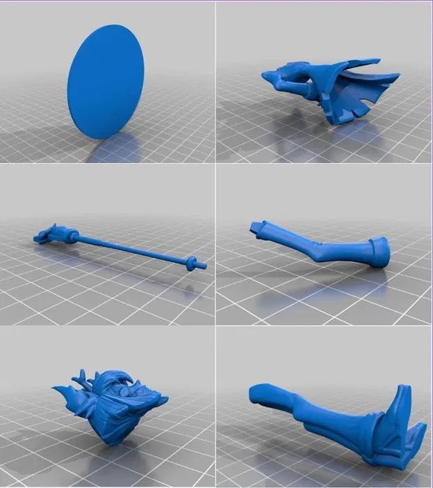 Alastor z Hazbin Hotel – figurka 16 cm, druk 3D z żywicy (12K)