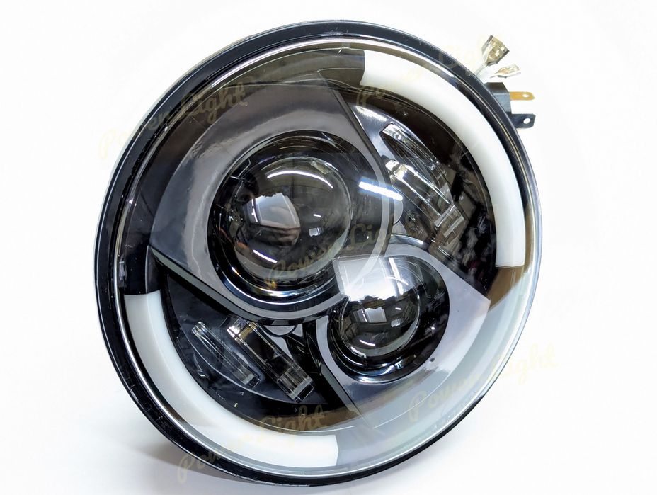 Кругла світлодіодна LED фара 7дюймів ВАЗ КАМАЗ Волга Toyota ГАЗ штатна