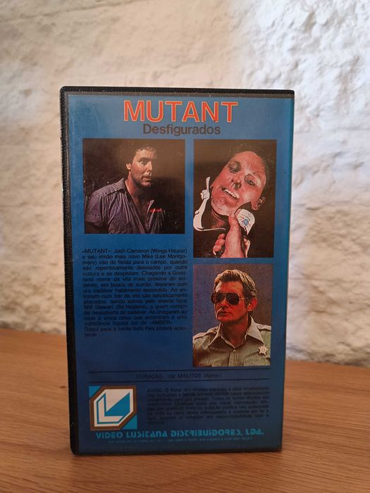 Filme VHS Desfigurados (Mutant)