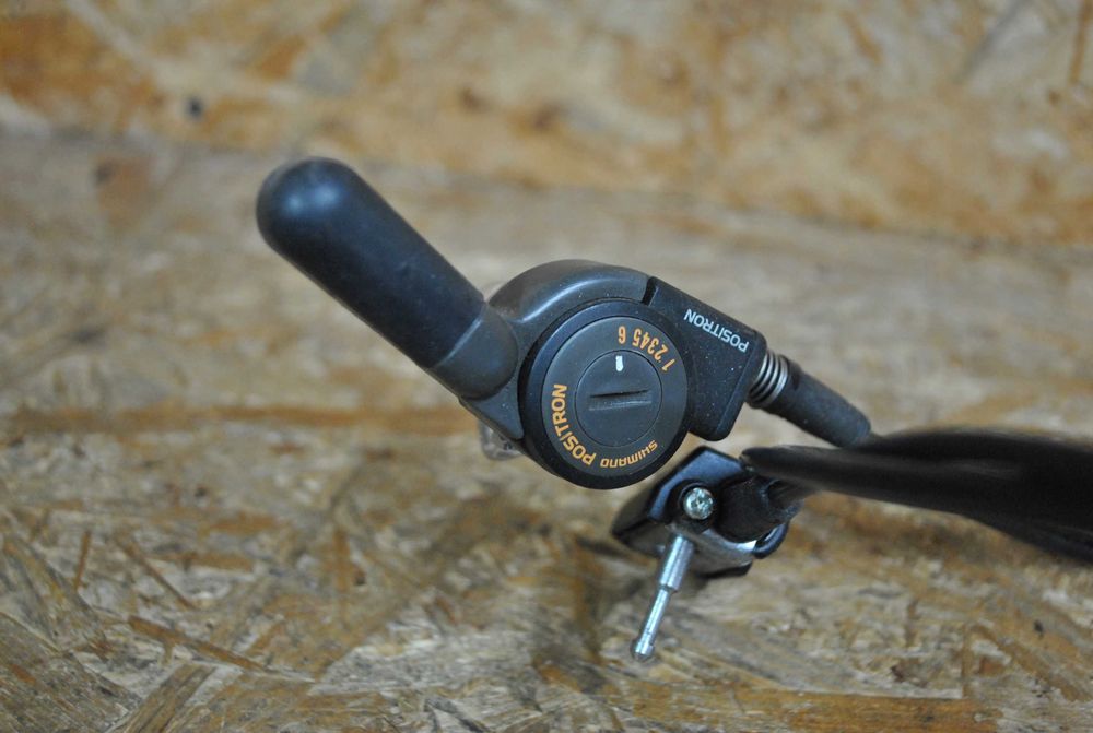 Manetka + przerzutka Shimano Positron RD-P500 6 biegów na drut retro