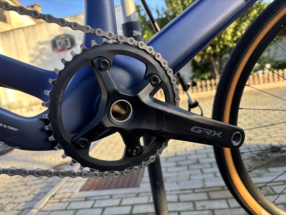 Bicicleta Gravel Quadro e Forqueta em Carbono