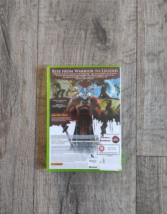 Gra Xbox 360 Dragon Age II Wysyłka OLX Gwarancja Pobranie Elbląg