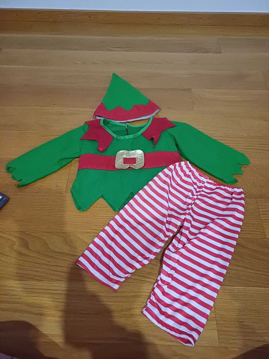Fantasia de Elfo para bebé menino