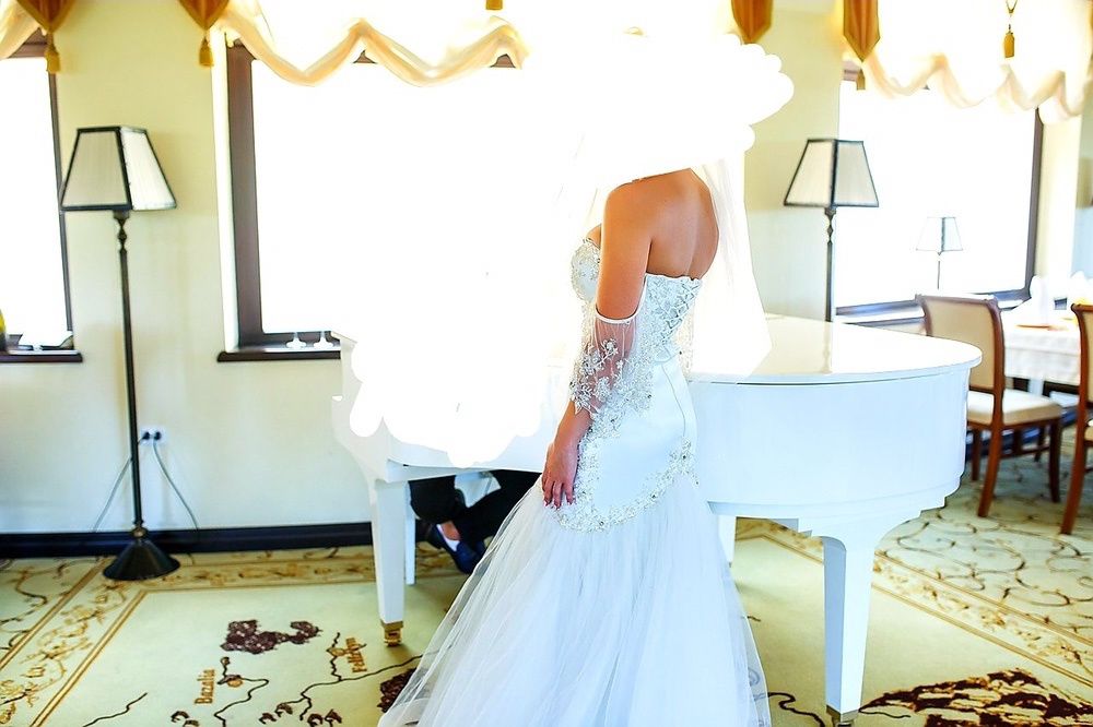 Ексклюзивна дизайнерська сукня-рибка,Свадебное платье