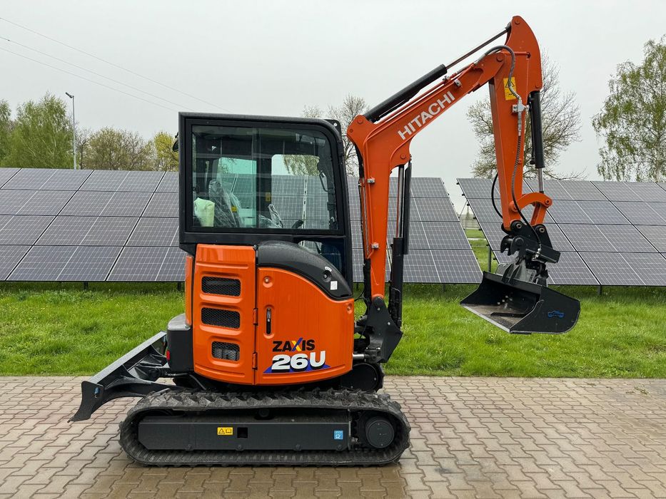 Hitachi ZX26-6 2740kg  Minikoparka  2026 rok , 2740kg 5 LAT GWARANCJI!