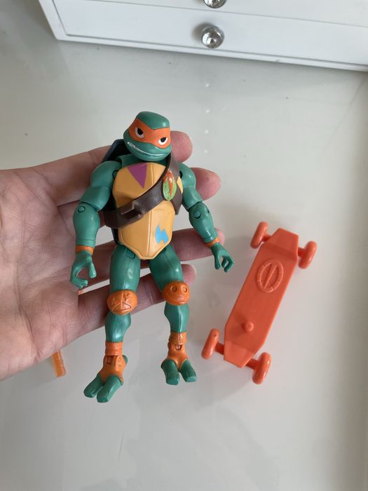 Żółwie na deskorolce Ninja figurka turtles
