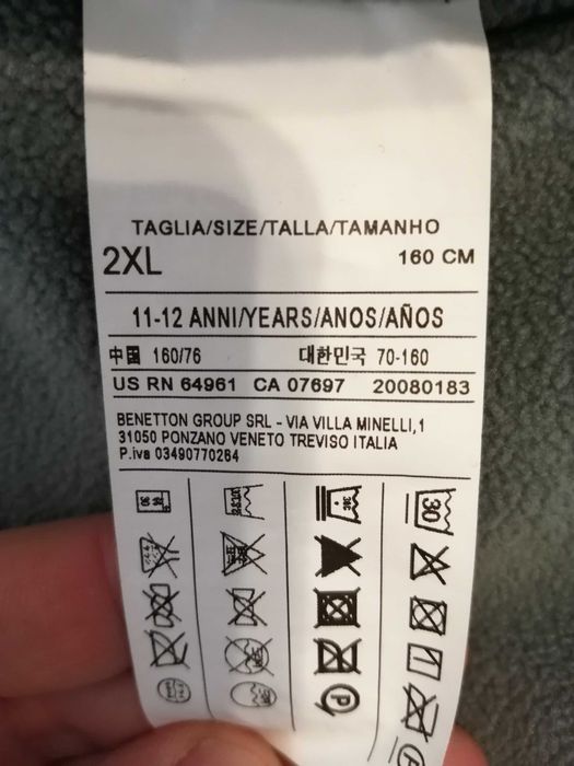 Casaco Benetton de Criança