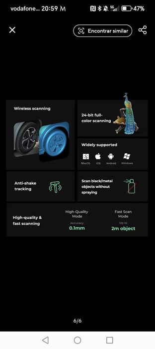 Scanner 3D Creality Ferret pro