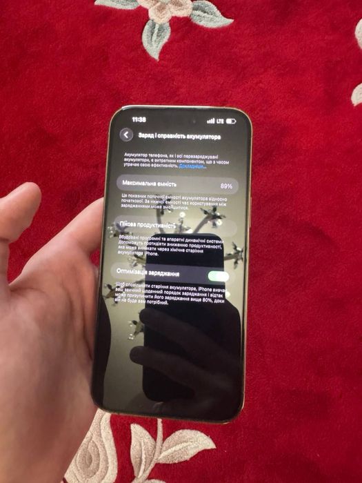 Iphone 14 pro max 89% 128