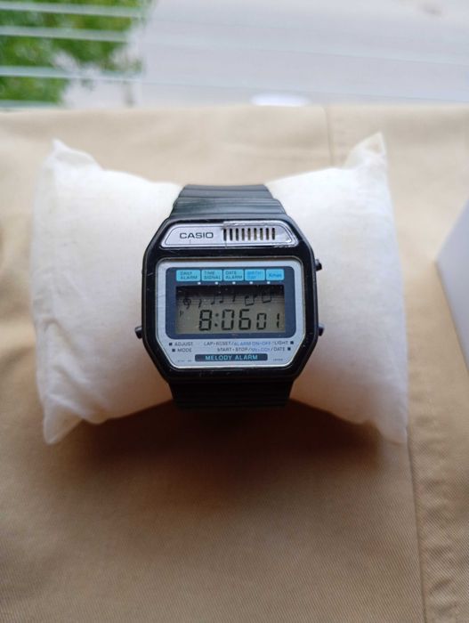Relógio Vintage CASIO MELODY Fabricado no JAPÃO