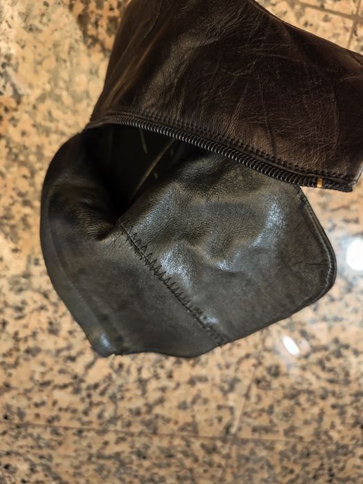 Botas Pretas em Pele Genuína Waldläufer (Tam. 37)