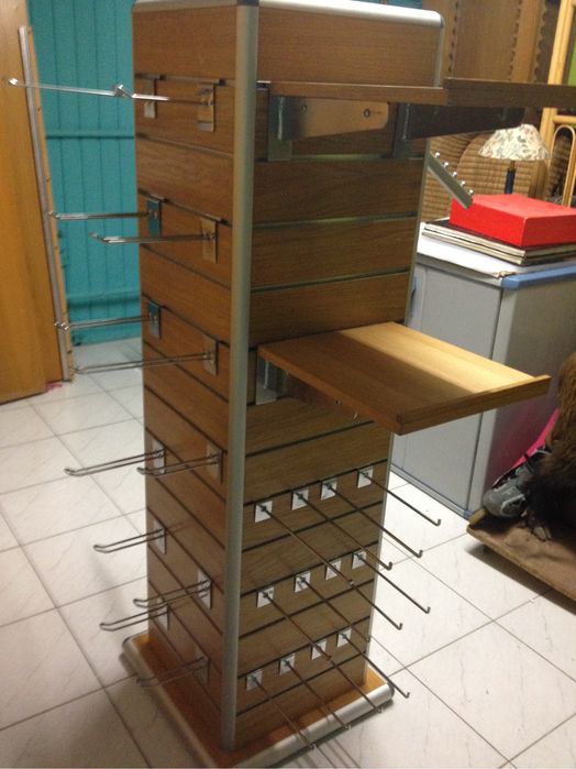 Prateleiras para móveis de calhas