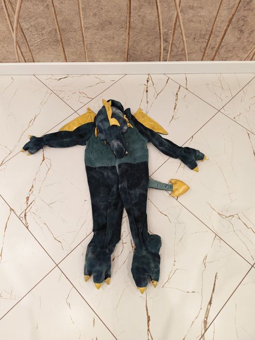 Strój kostium karnawał smok 110/116