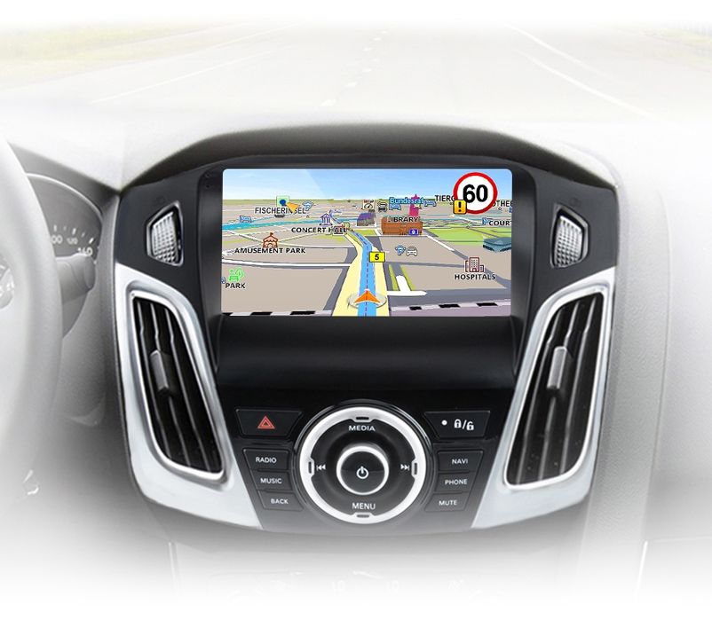 Rádio 9" android Ford Focus 3 2011 a 2019 CARPLAY WIFI GPS Novo