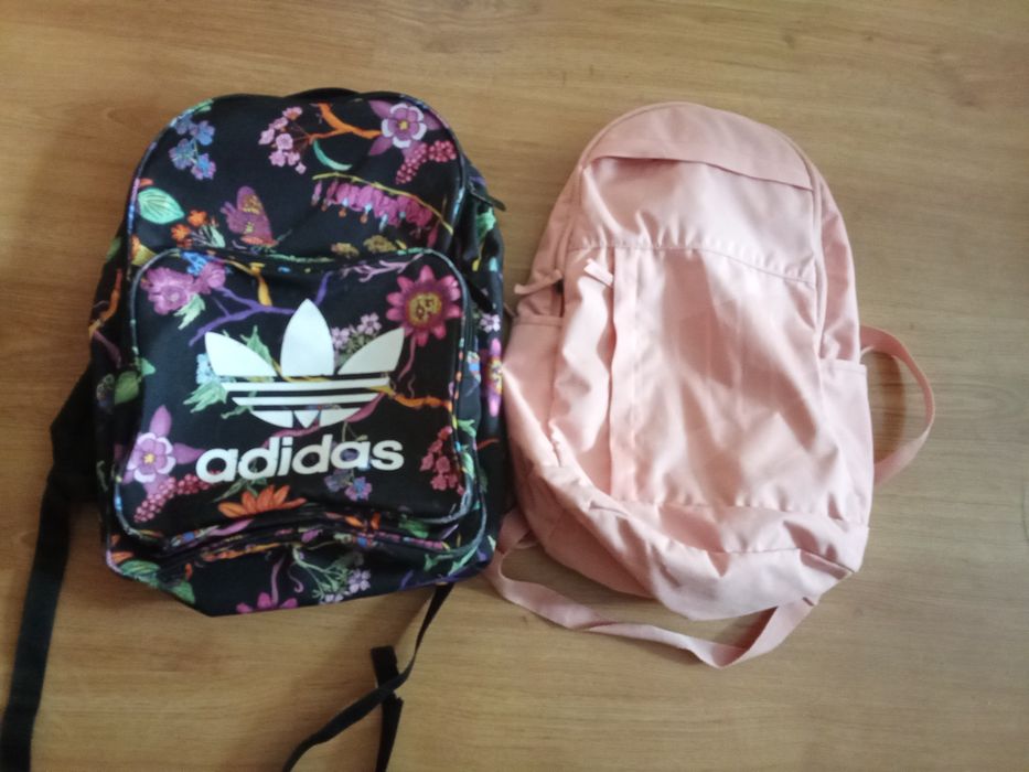 Dwa plecaki adidas nike