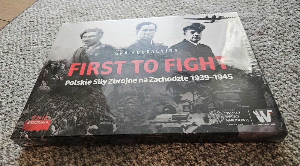 Gra planszowa First to Fight IPN Instytut Pamięci Narodowej