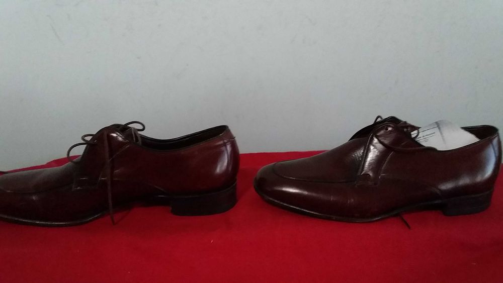 Туфлі чоловічі-шкіра натуральна-Barker-9/28,5;ecco-40/27;Hessels-43/