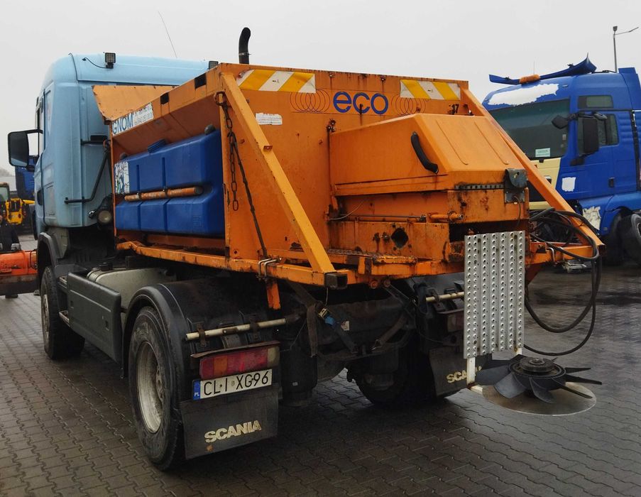 SCANIA SPECJALNY pomoc drogowa zmiana konstrukcyjna