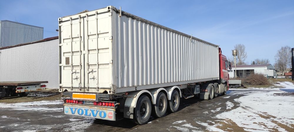 Контейнеровоз зерновоз платформа лісовоз полуприцеп крона шміц когель