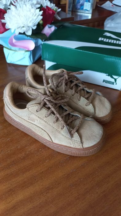 Дитячі кросівки Puma Оригінал замшеві, 27 розмір