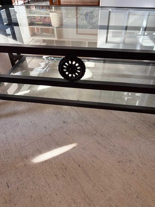 Mesa de Ferro e Vidro