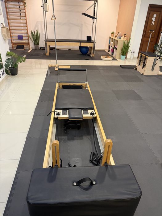 Equipamentos de pilates.