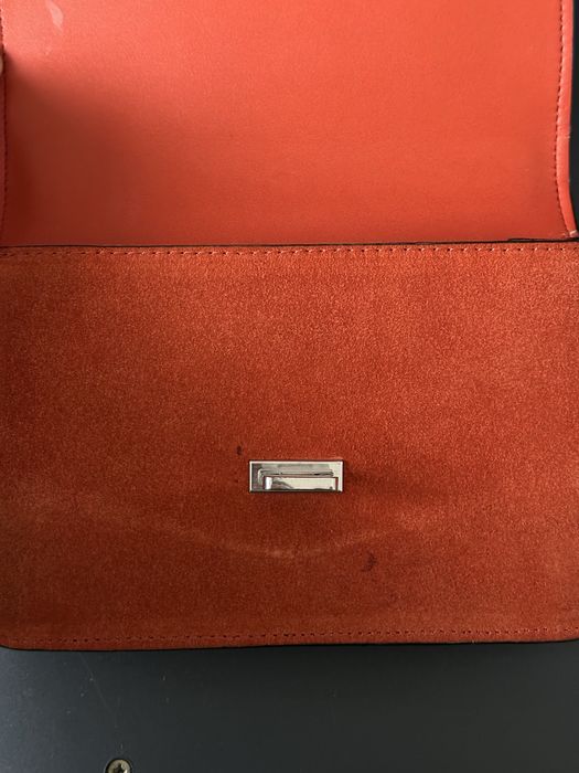 Сумка манго натуральна замша