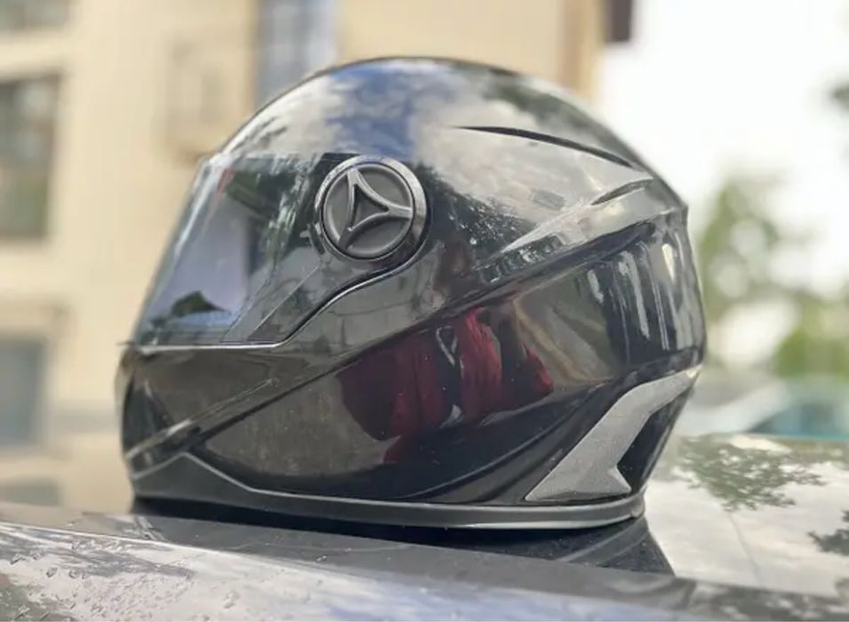 Мото шолом інтеграл Fxw 122 чорний шлем