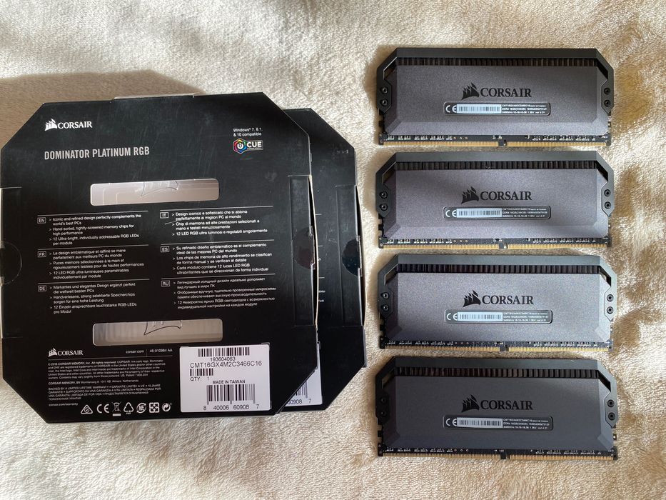 corsair dominator platinum rgb - Купити електроніку - Ціни на OLX.ua