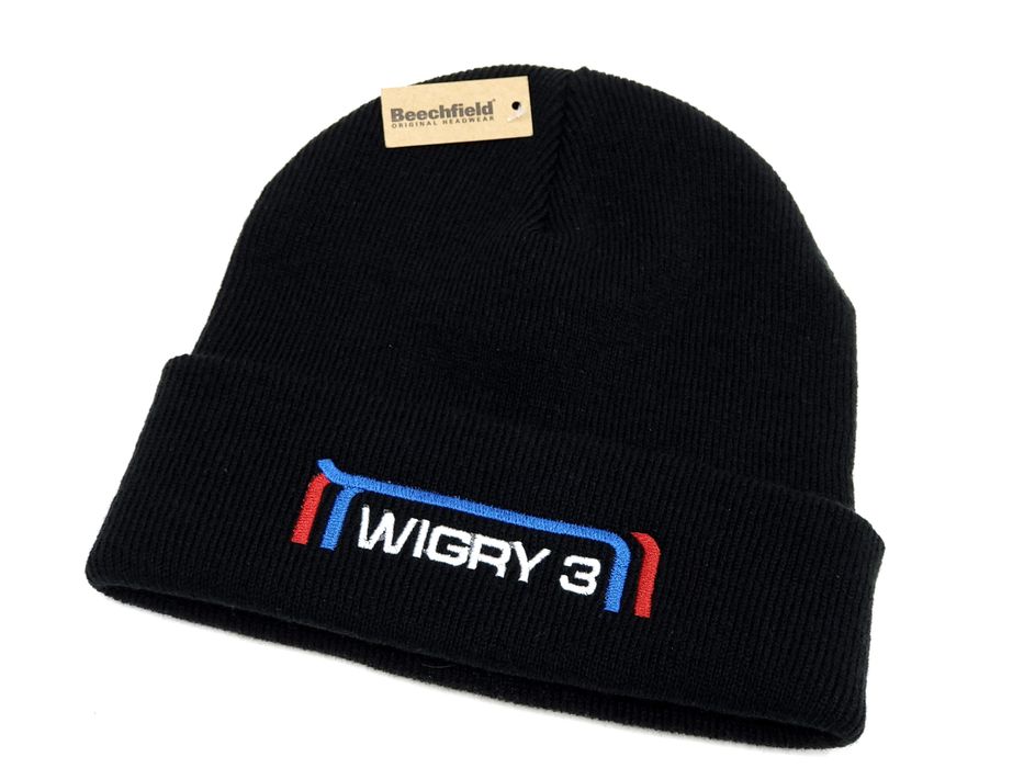 NOWA Czapka Wigry 3 Romet ZZR PRL zimowa czarna unisex