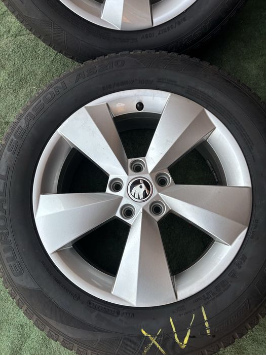 5x112 SKODA 6,5Jx17 ET38 57,1 felgi aluminiowe KODIAQ TIGUAN OCTAVIA
