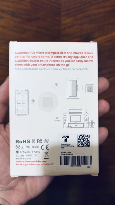 SwitchBot Hub Mini Smart Remote Control