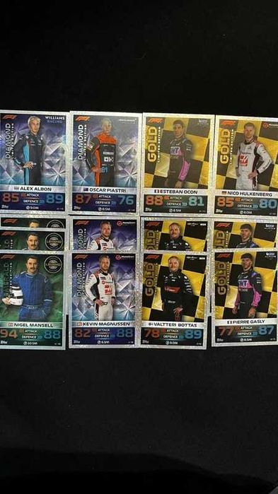 13 Kart Topps Turbo Attax F1 2023 Diamond Limited Edition