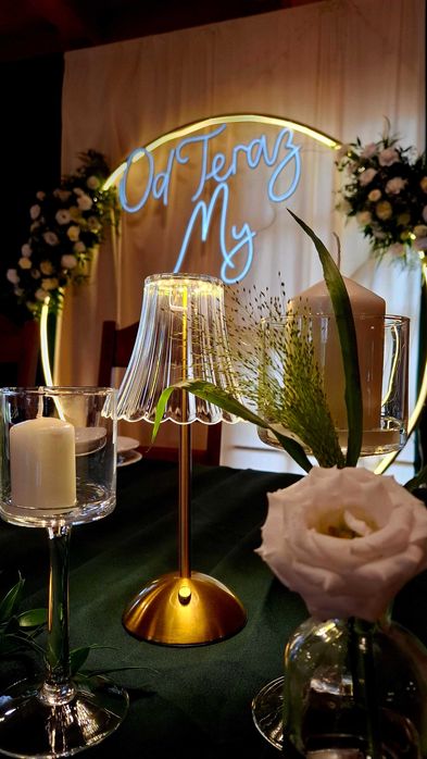 Dekoracje sal weselnych. Śląsk