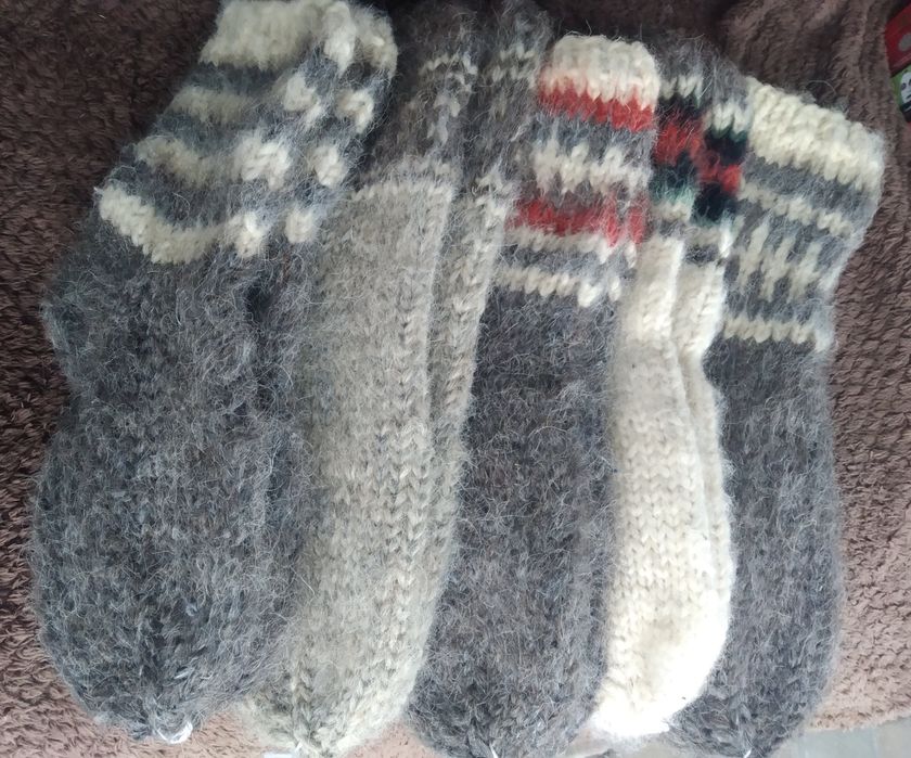 Шкарпетки з натуральної овечої шерсті