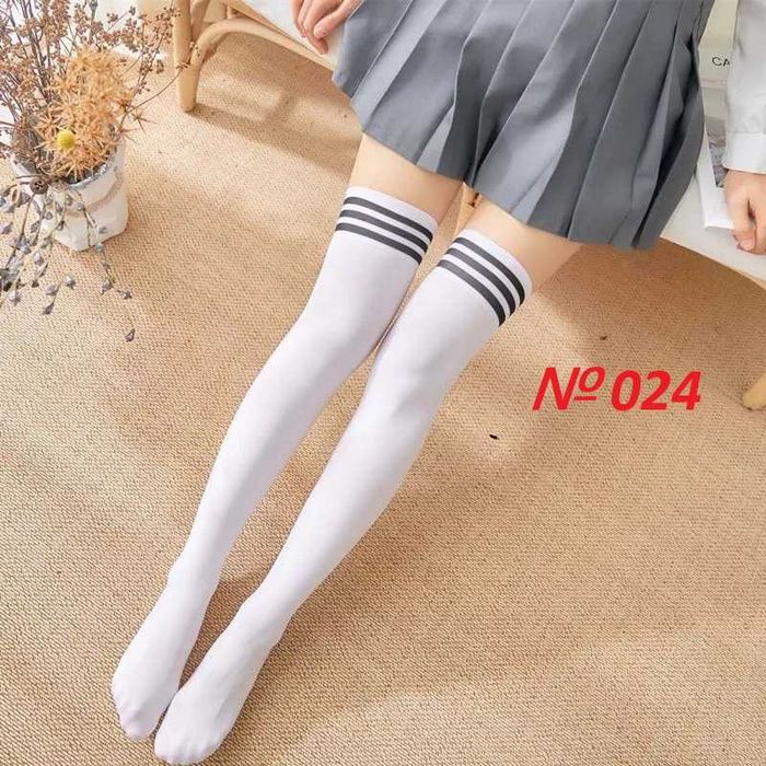 Довгі гольфи заколінки панчохи в японському стилі чулки Аніме Косплей