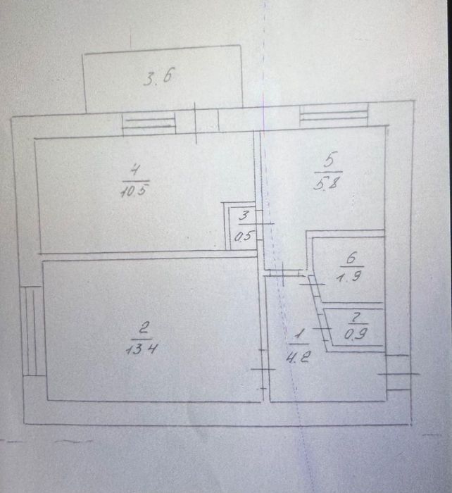 Продам 2-ух комн квартиру