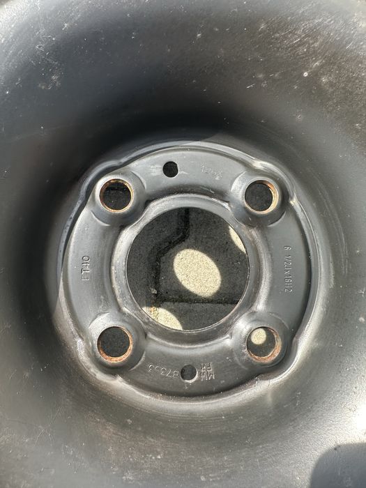 Felgi stalowe renault 4x100 6,5j x 16” et40 z czujnikami tpms komplet