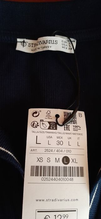 Поло женское Stradivarius